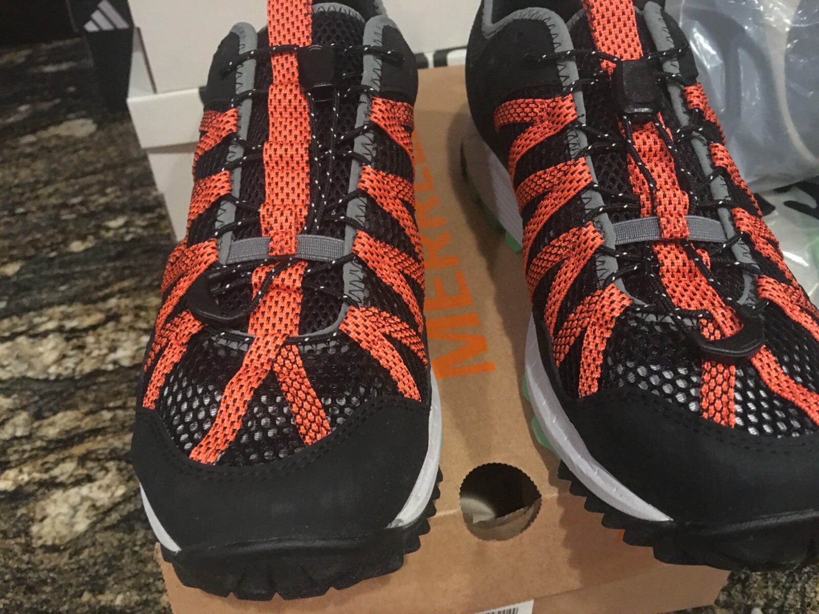 NUOVE scarpe da trail running Merrell Wildwood Aerosport da uomo taglia 10