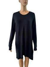  Women's Active Life Women's Modal Tunic Dress with Crossover Hem, size medium