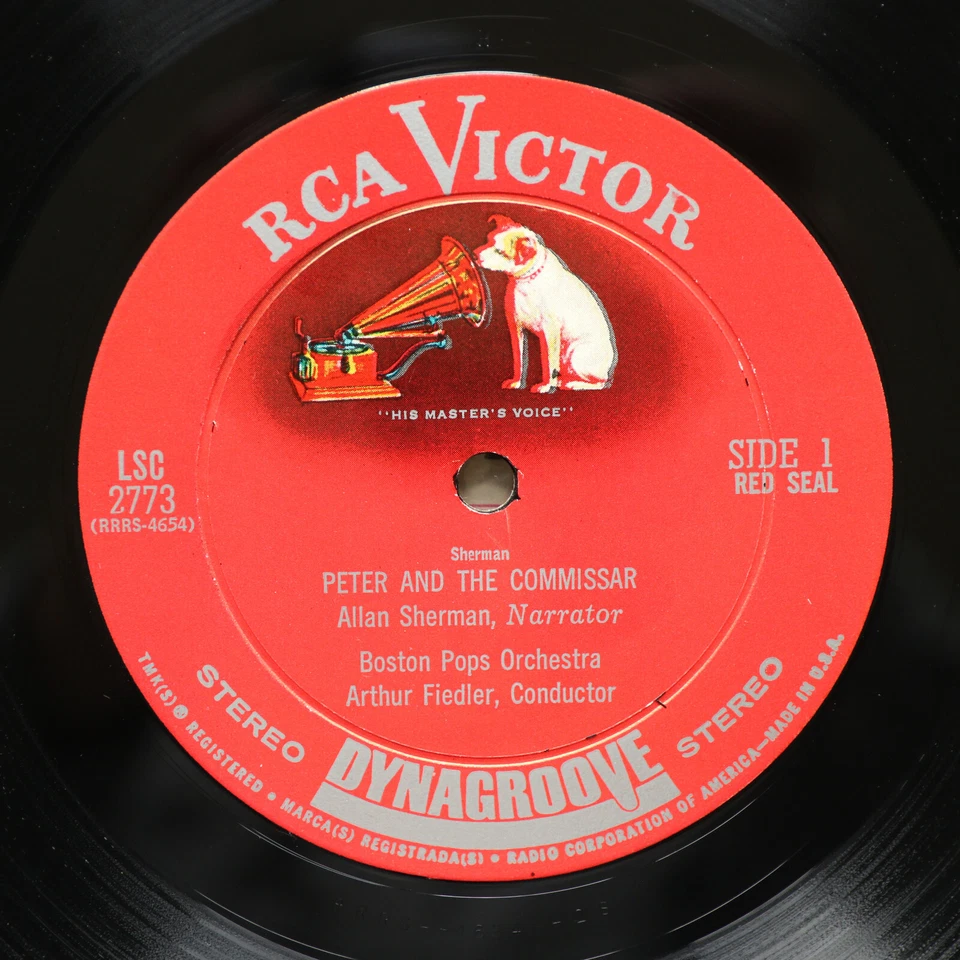 Allan Sherman / Boston Pops Orchestra - Peter and the Commissar - LP LSC-2773 Foto 4 de 4