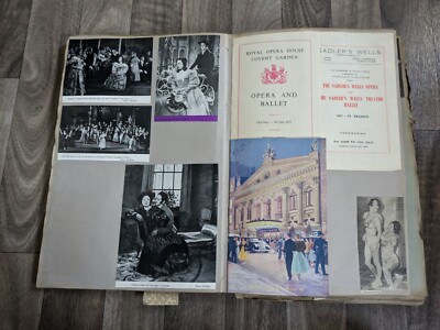 Sammelalbum Original 1952 Ballett/Oper/Musical/Verschiedene Programme & Ausschnitte