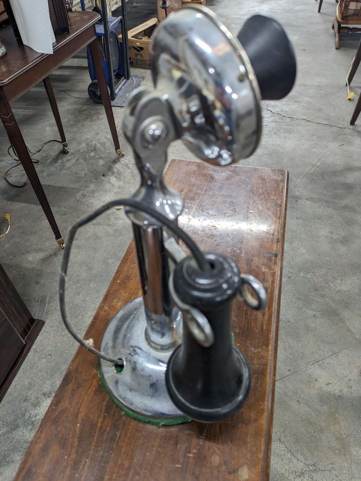 Antique Kellogg Candlestick Phone eBay