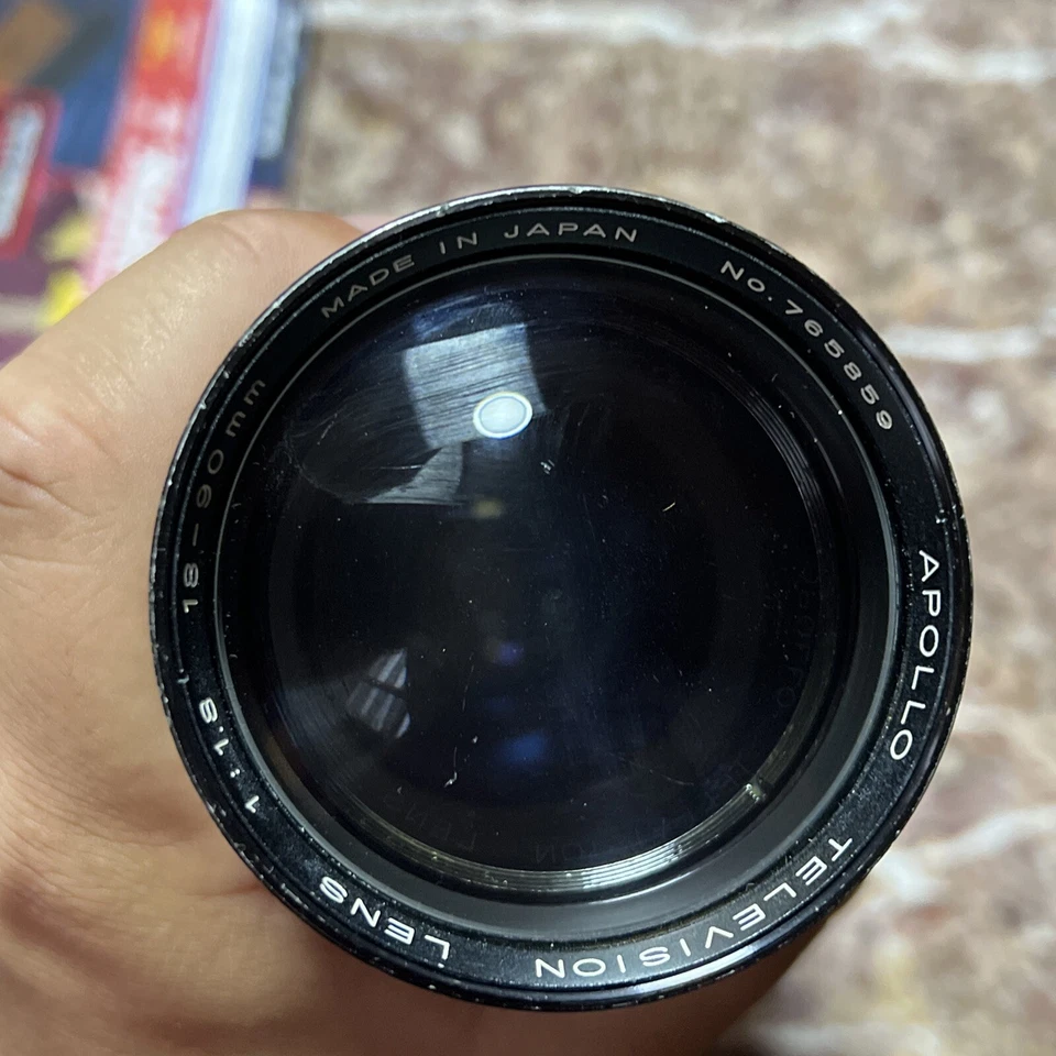 RARE Apollo 18-90mm 1:1.8 Television Lens Made in JAPAN M42 C Mount CLEAN - Image 4 of 4