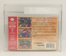 Gauntlet Legends (Nintendo 64, 1999) VGA Graded 90 NM+/MT Uncirculated