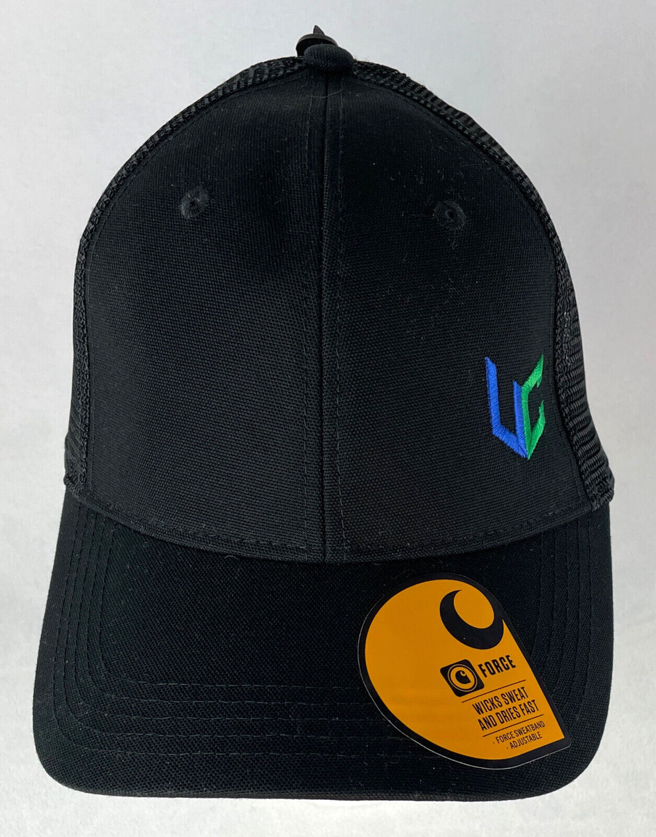 その他 mi. Carhartt Hat Rugged Professional Series Black Canvas Mesh Men's