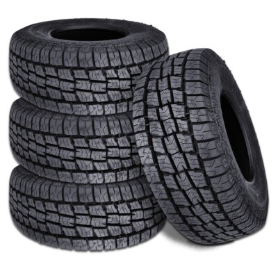 4 Lionhart Lionclaw ATX2 LT 265/70R17 All Terrain Tires [Load Range E, 10 Ply]