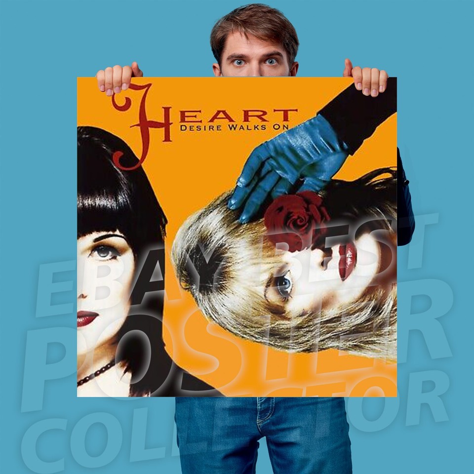 Heart Desire Walks On Banner Album Cover Poster v2 eBay