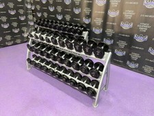 Cemco URETHANE USA Made 5-100 lb Dumbbell Set w / Extras