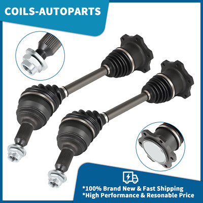 4WD Pair Front Left & Right CV Axle Assembly for Cadillac Escalade ESV 2007-2020