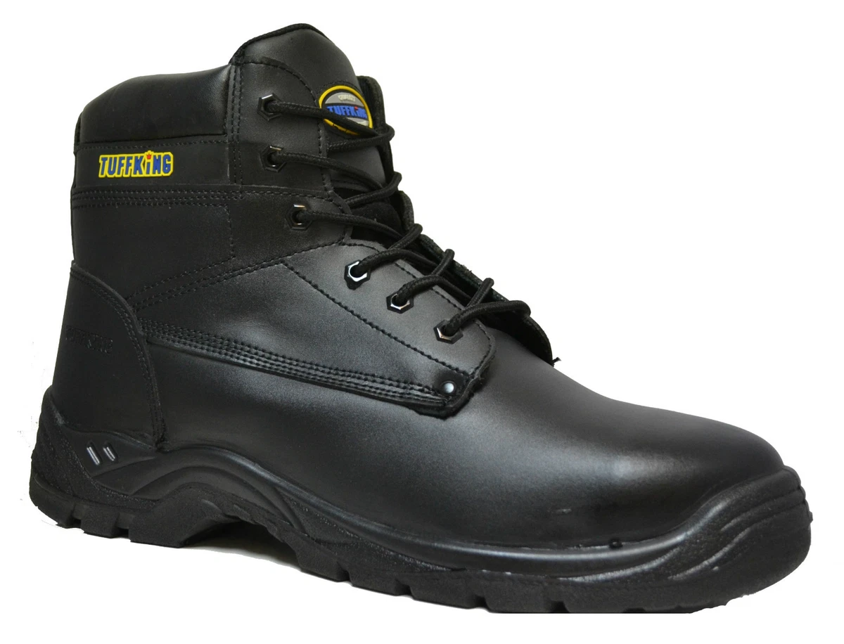 Tuffking 2407 S3 Black Outsize Large Steel Toe Cap Safety Work