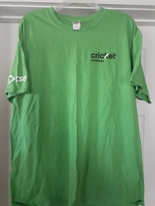 cricket wireless t shirt