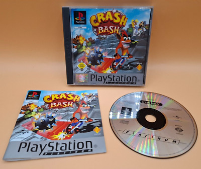 Crash Bash Sony Playstation 1 PS1 PSX mit Handbuch