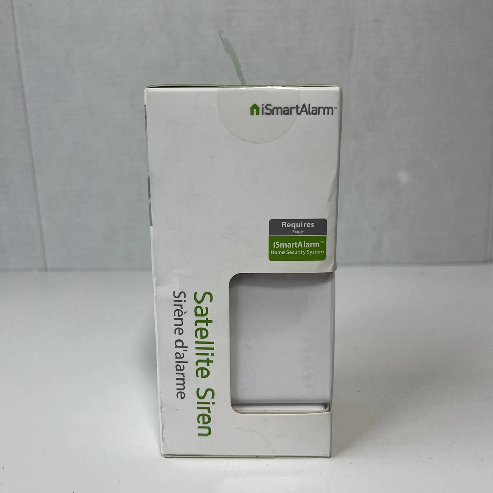 New iSmartAlarm Satellite Siren AS3 110db Adjustable Volume Alexa Compatible - Image 2 of 4