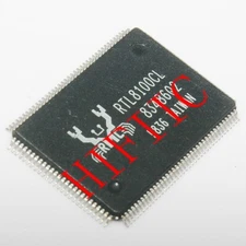 1PCS RTL8100CL SINGLE CHIP FAST ETHERNET CONTROLLER QFP128