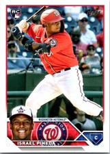 2023 Topps Series 2 Israel Pineda Rookie Washington Nationals #447