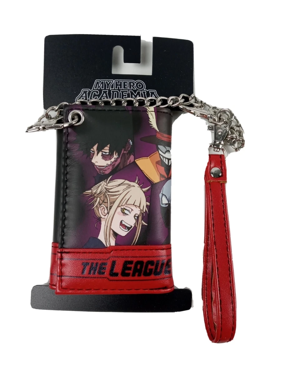 My Hero Academia League of Villains Trifold Chain Wallet NEW