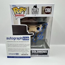 Tom Hardy AUTOGRAPH - Peaky Blinders - Alfie Solomons 1398 Signed Funko Pop ACOA