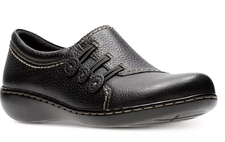 CLARKS Collection Ballerine Donna Ashland Effie Nero Pelle