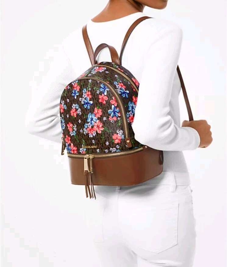 Michael KorsRhea Medium Logo Print BackPack&wallet MICHAEL Michael Kors | Bags | Nwt Michael Kors Rhea  main image 4