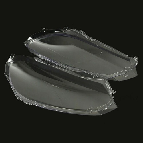 Pair Front Headlight Lens Cover Lampshade For VW Golf MK6 2010-2013 Cap Clear - Picture 4 of 10