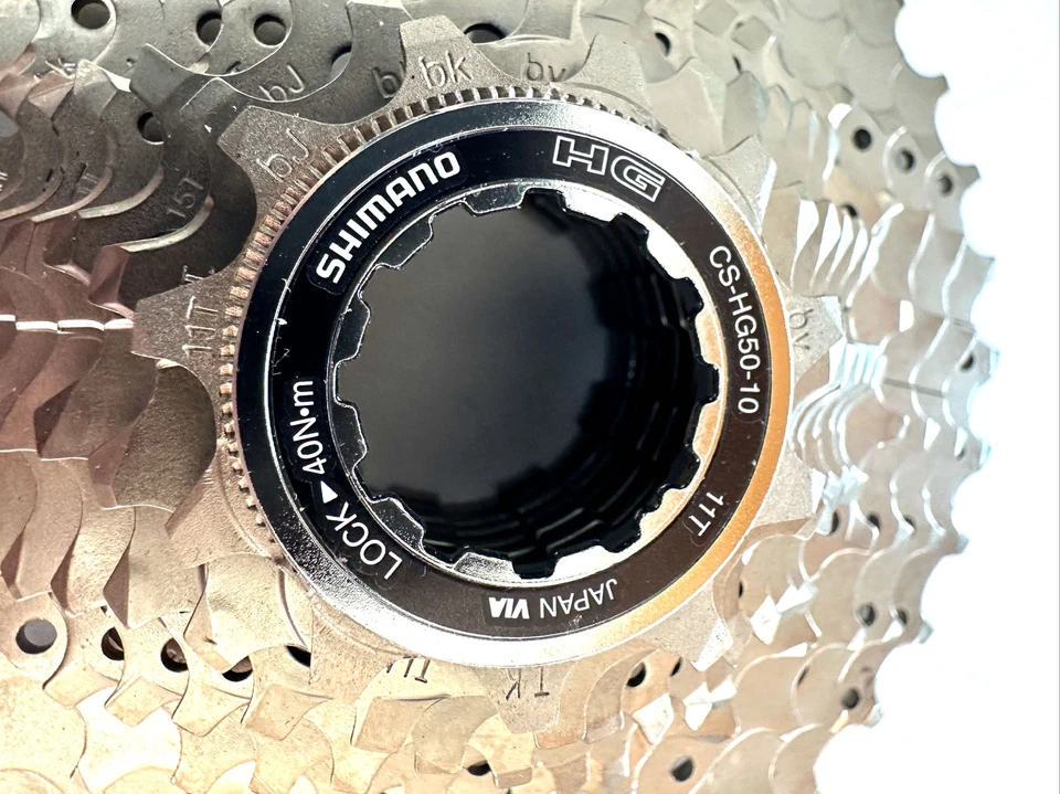 Cassette Shimano Deore M6000 CS-HG50 / 10 velocidades / 11-36t / niquelado plateado Foto 4 de 4