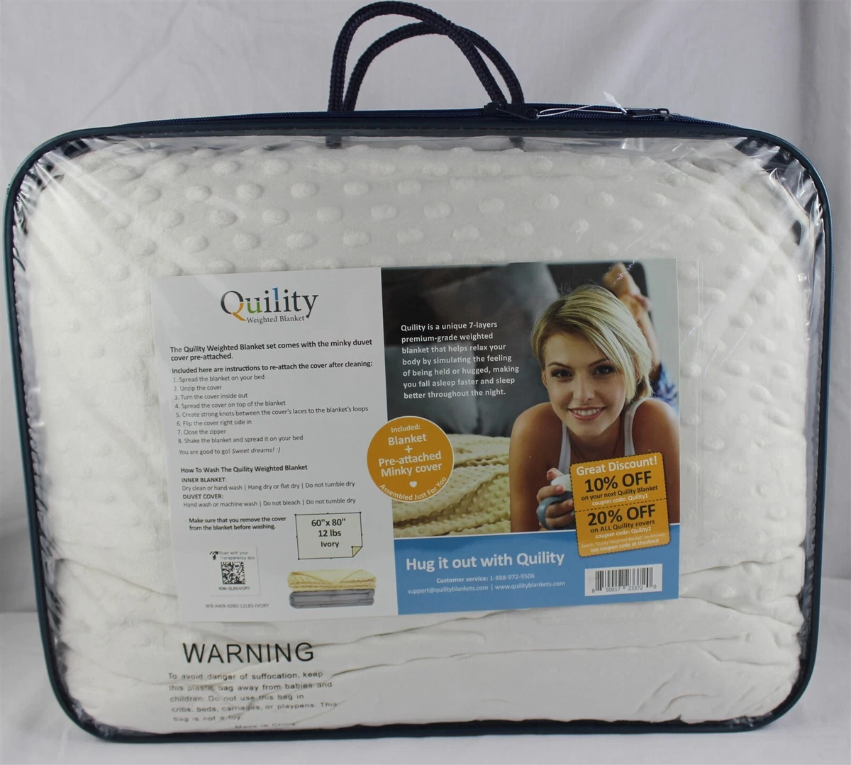 Quility Weighted Blanket 60