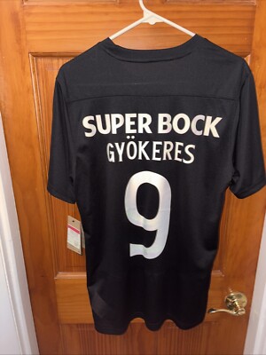 Nike 2023/24 Sporting Lisbon Fourth Gyokeres Jersey, Shirt, New