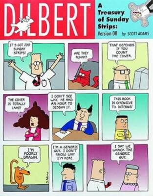 Dilbert - A Treasury Of Sunday Strips:  Version 00 - Paperback - VERY GOOD