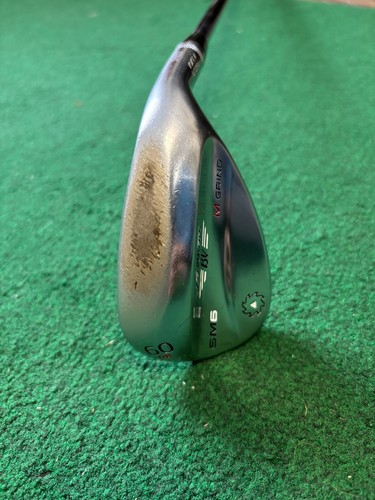 Titleist Chrome SM6 M Grind Lob Wedge 60* / 08*, Wedge-Flex Steel, 35” - Picture 3 of 4