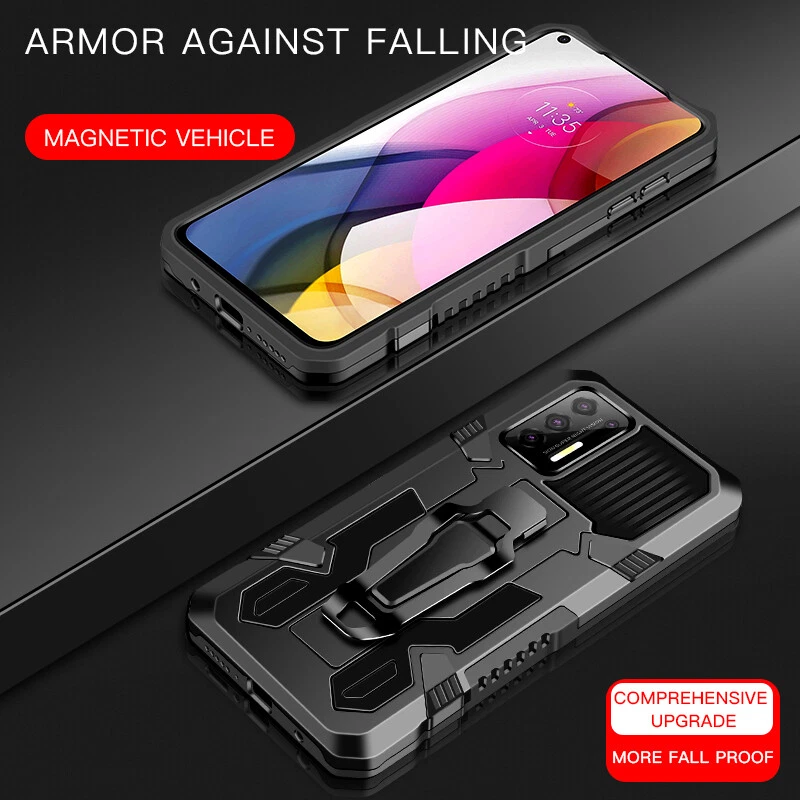For Xiaomi Poco X5 X4 X3 M4 Pro Shockproof Belt Clip Stand Case+Screen Protector - Image 3 of 4