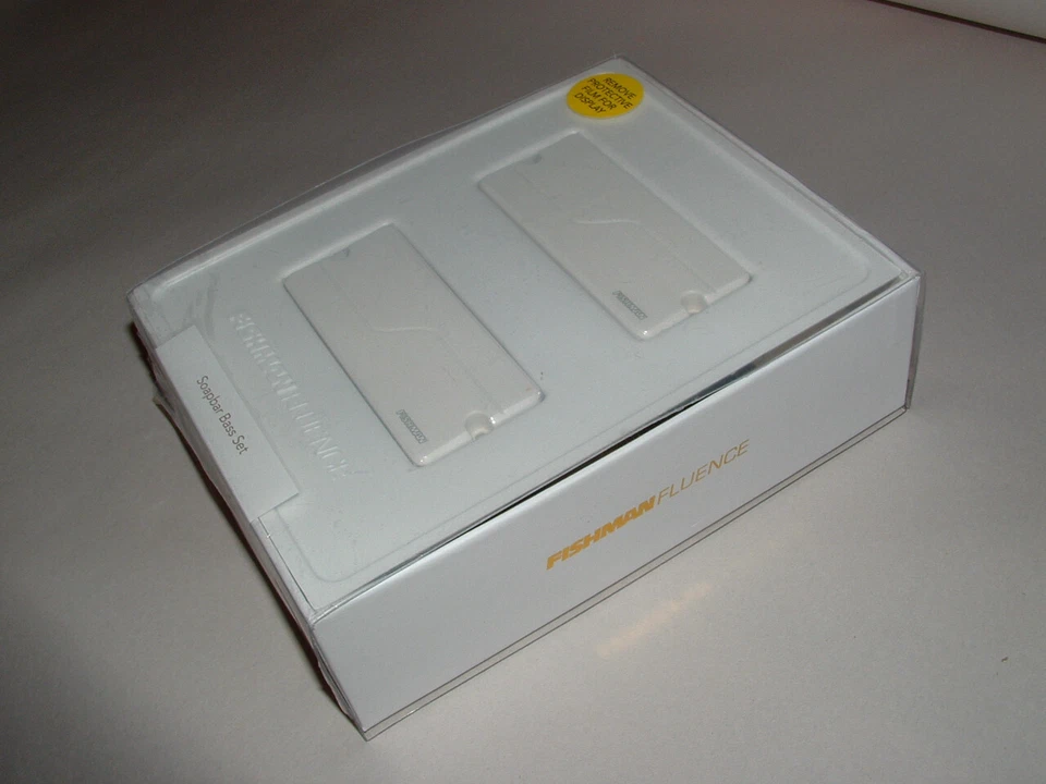 Juego de pastillas de jabón para bajo Fishman Fluence PRF-BS4-SW2 4 cuerdas 3 voces (blanco) Foto 2 de 3