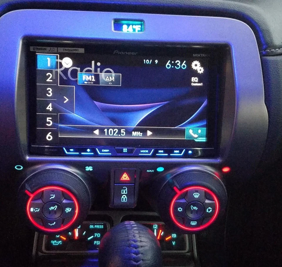 PAC RPK5-GM4101 KIT DE TABLERO DIN DOBLE SIMPLE 2010-2015 CHEVROLET CAMARO GM5201AB Foto 2 de 4