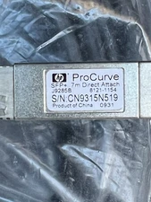 HP ProCurve J9285B Network cable SFP+ to SFP+ 7 m for 10-GbE LR, LRM, SR