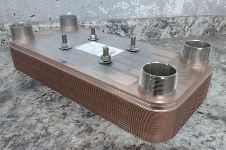 Kelvion FP10X20L-30 2 In MPT Connection Brazed Plate Heat Exchanger