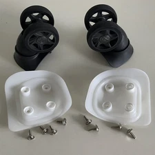 OEM Heys Luggage Travel Bag Suitcase Spinner Top Wheels Spare Parts XY0111 Lot
