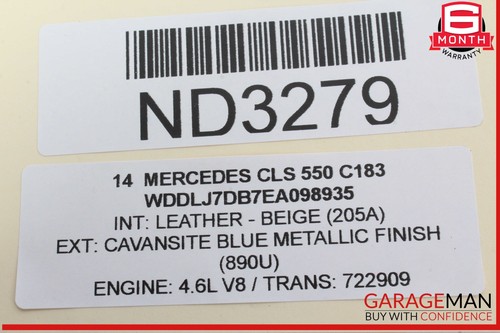 10-18 Mercedes W218 CLS550 E400 Rear SAM Fuse Box Relay Control 2129001406 OEM - Bild 13 von 13