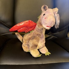 TY Beanie Baby “Scorch” the Dragon Plush Toy MWMTs 1998