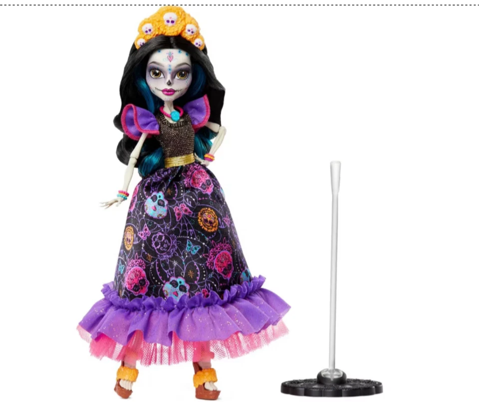 Monster High Skellita Calaveras Doll New In Box - Image 3 of 4