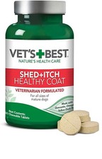 Healthy Coat Shed and Itch Relief Supplements for Dogs - 4.5 oz.