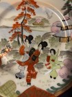 2 Antique Japanese Plates Kutani Hand Painted — photo 6