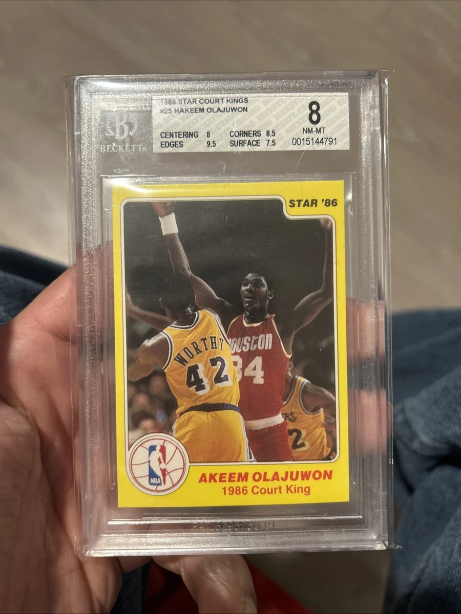 Hakeem Olajuwon Basketball Sports Trading Cards & Accessories