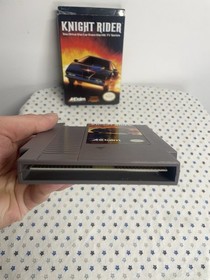 Knight Rider -  (Nintendo NES Video Game, 1989) WITH BOX No Manual TESTED