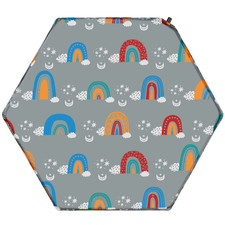 Hexagon Playpen Mat, Compatible with Regalo Play Yard and Hiccapop Playpod Porta