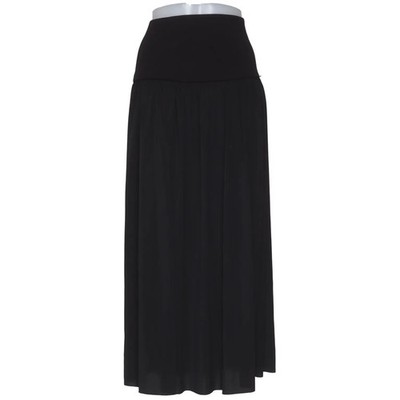 Mango, Maxirock, Größe: L, Schwarz, Elasthan/Polyester/Viskose, Einfarbig #BPi
