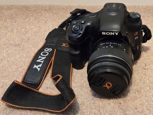 Sony Alpha a65 24.3MP Digital SLR Camera - with 3 Lenses