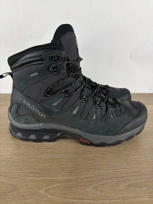 Salomon Quest 4D GTX Forces 2 Mens 13 Green Black Hiking Goretex