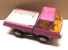 VINTAGE  TONKA    PICK UP TRUCK  PINK   8.5"   PRESSED STEEL  FROM 1970'S