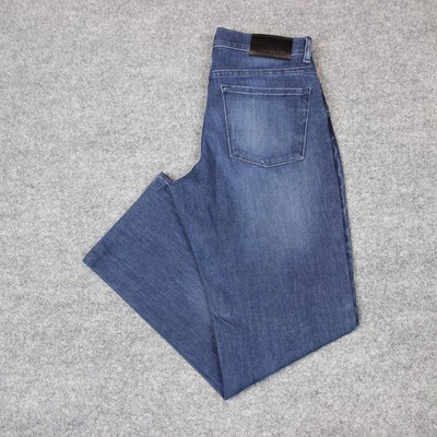 Mott & Bow Jeans Men's 30X32 (Actual 30x28) Straight Blue Denim Stretch
