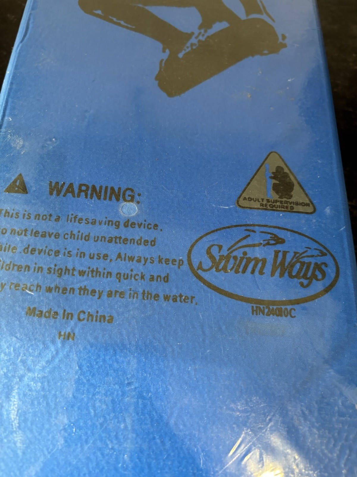 Swimways Underwater 30" SUBSKATE Skate Board Foam Vintage Pool Toy 2008