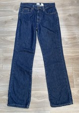 Calvin Klein Womens Jeans Sz 6 Straight Leg Mid Rise Blue Denim 29x32 Vntg Y2K