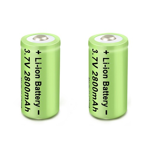 16340 Akku 2800mAh CR123A Wiederaufladbar 3,7V Zelle Batterien Ladegerät Set - Bild 11 von 25